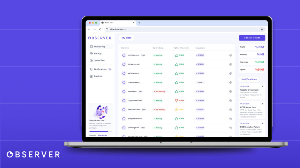 Exploring the Observer Dashboard: A Comprehensive Guide - Observer
